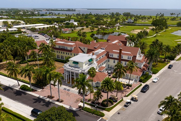 a view of a city street